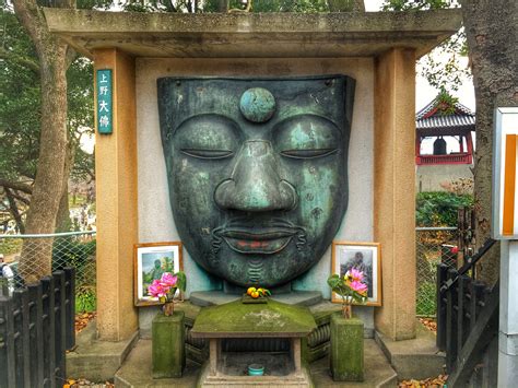 the daibutsu face|From Buddha to Bullets: The history of Ueno Daibutsu